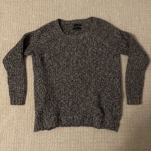 American Eagle Outfitters Charcoal Crewneck Sweater